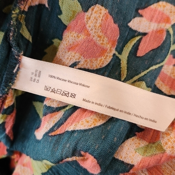 Free People Suki Floral Off the Shoulder Top - Picture 5 of 8